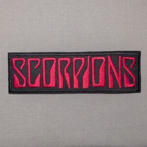 Scorpions Rock Band Iron On Patch | Music Embroidered Patch